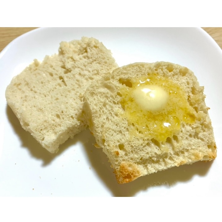 レンジで完結!捏ねないズボラ食パン